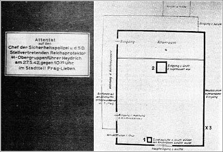 Report on the results of investigations into the assassination, with a plan of the church, the crypt and ventilation shaft